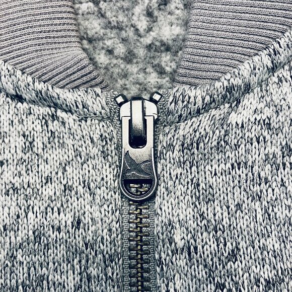 Eddie Bauer Womens Gray Med Weight Full Zip Soft Shell Fleece Lined Jacket Sz LG - Picture 4 of 12